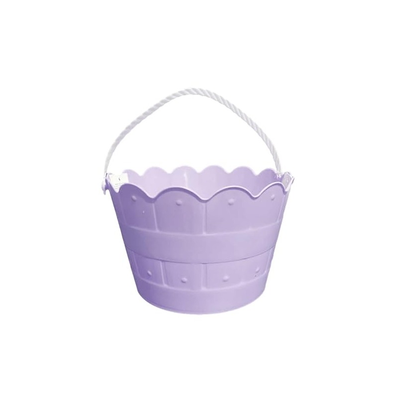 Easter Baskets, Buckets, Accessories - Easter Re-Useable Plastic Treat Bucket