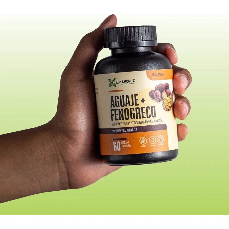Aguaje + Fenogreco - 60 Cápsulas