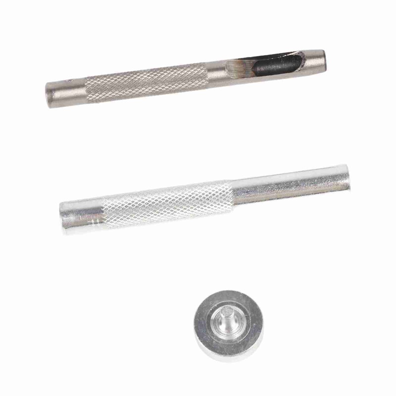 100 Sets Grommet Kit with Eyelets Washers 0.236 Inch 3PCS