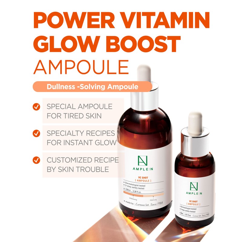 AMPLE:N [AMPLE:N]*size up* VC Shot Ampoule 100ml