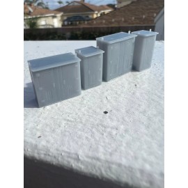 Earnest Trains Ho Scale Modern signal box