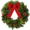 WILLBOND Pack of 24 Christmas Ribbon Bow Sparkle Bow Christmas