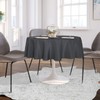 (150cm , Grey) - sancua Round Tablecloth - 150cm -