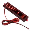 Rechargeable LED Name Tag Replacement for Universal Automobile Programmable Name
