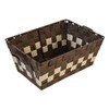 Tidorisangyou SF-983DBR Storage Box, Brown, 12.2 x 9.1 x 5.3