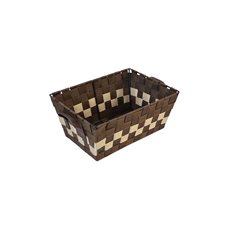 Tidorisangyou SF-983DBR Storage Box, Brown, 12.2 x 9.1 x 5.3