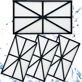 RCX70101 Replacement Robotic Pool Cleaner Filter Cartridges, Cartridge Filter Panels Compatible for Hayward Robotic AquaVac TigerShark and SharkVac Pool Cleaners (4 Pack)