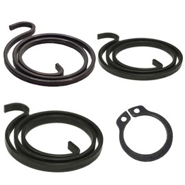 2.5 Turn Handle Spring Assortment Replacement Kit (3 Types of 2.5 Turn Coil Plus 6 circlip)
