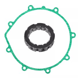 Caltric Starter Clutch One Way Bearing / Gasket for Yamaha Bruin 350 YFM350 2004 - 2006
