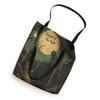 Dark Keeper of The Night Groundskeeper Gravedigger Rock Art Tote