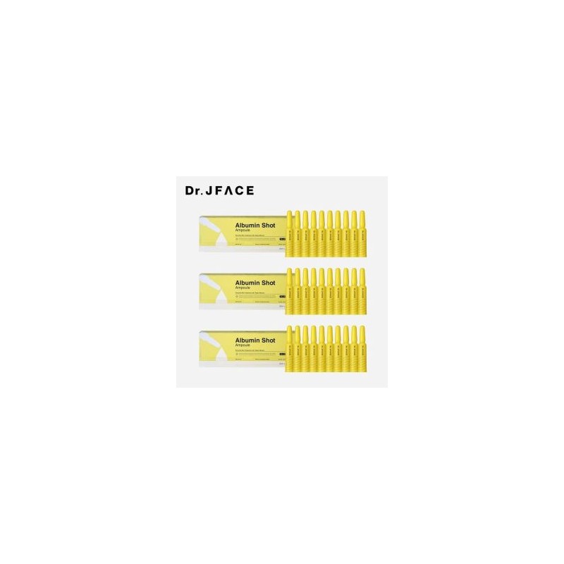 Dr. J.Face Albumin Shot Ampoule (2mlX10ea)X3 Box Single Option /