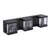 MELUCEE Modern LED Bathroom Lights Over Mirror 15W 3 Lights