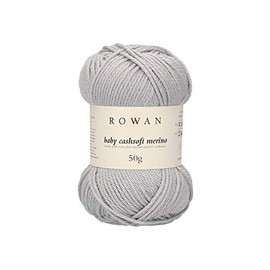 Rowan Baby Cashsoft Merino Silver 57% Wool 33% Acrylic 10% Chasmere Yarn - 50g