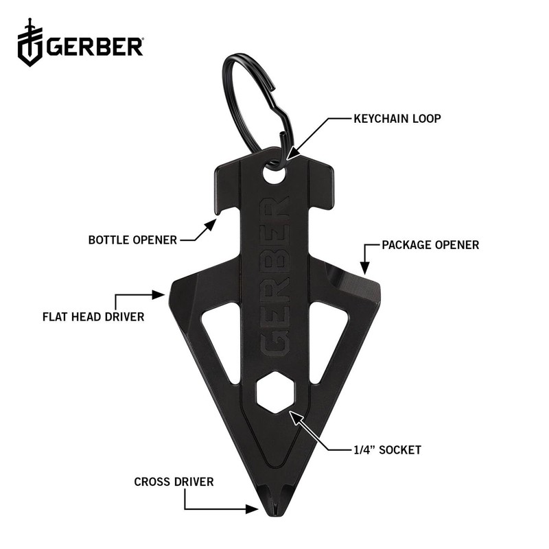 Gerber Broadhead Keychain Tool
