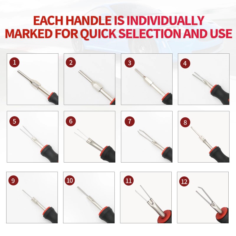 Unbranded 23x Terminal Removal Universal Wire Connector Removal Pin Extractor