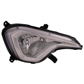 HEADLIGHTSDEPOT Fog Light Right Passenger Side Compatible With Hyundai Santa Fe GLS & Limited Models 2013-2016 CAPA Certified