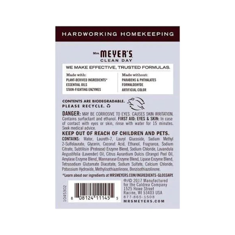 Mrs. Meyer’s Clean Day 4x Concentrated Laundry Detergent Variety Pack,