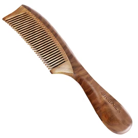 Orienex Comb, Wooden, High-end, Anti-Static, For Hair Combing and Scalp Massage browns