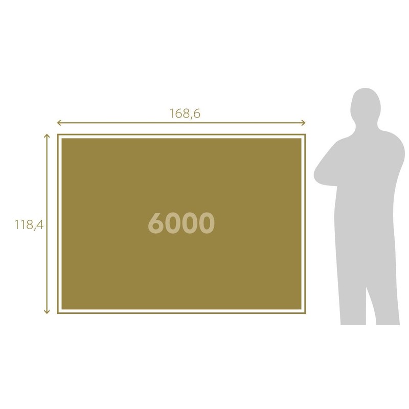 Clementoni 36527 Mordillo 'The Kiss' Puzzle 6000 Pieces, Skill Game