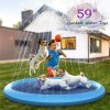 Cooligg Inflatable Splash Pad Sprinkler - Wading Pool for Kids
