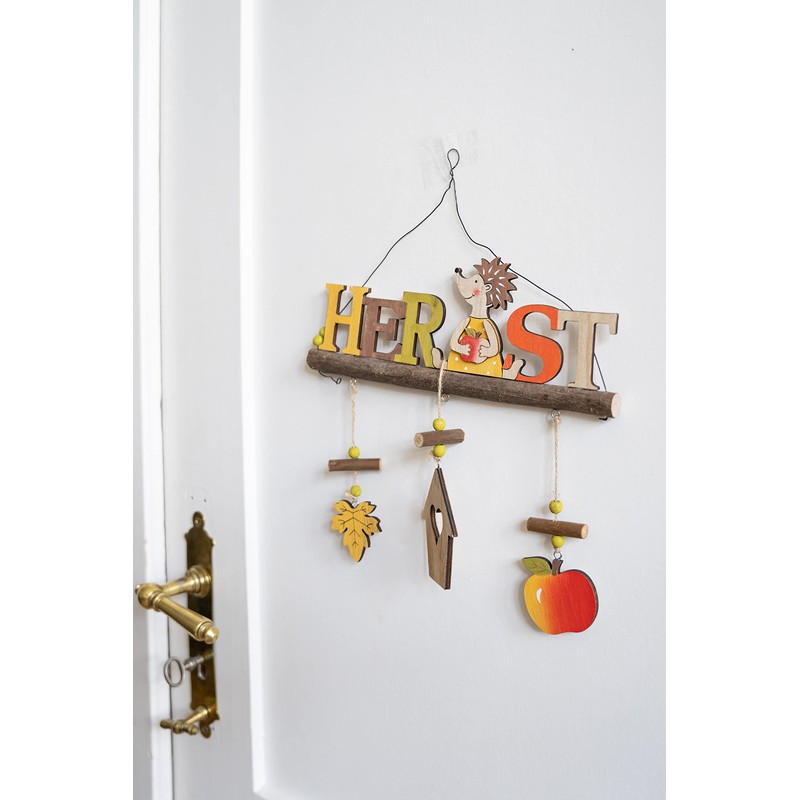 HEITMANN DECO Hanger Autumn Wall and Door Sign, Approx. 28
