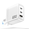 PD Charger, 65 W Type-c Rapid Charger, Rapid Charge 3