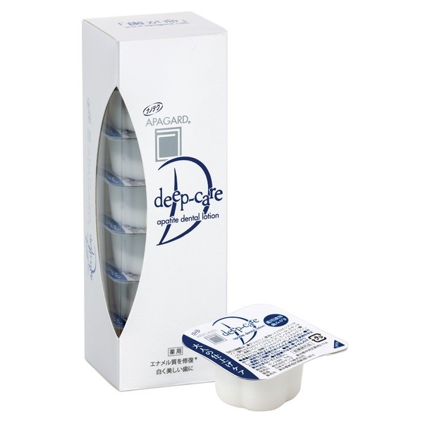 Apagard Deep Care Portion Type, 0.2 fl oz (7 ml) x 7 Pieces, Whitening, Wheat Teeth Prevention, Liquid Toothpaste
