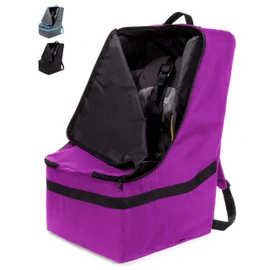 Zohzo Car Seat Travel Bag — Adjustable, Padded Backpack for Car Seats — Car Seat Travel Tote - Compatible with Most Name Brand Car Seats