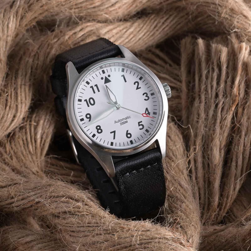 WOCCI Nylon Watch Strap, Silky Nylon Watch Strap with Double