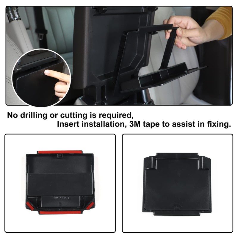 Car Armrest Hidden Storage Box Compatible with Land Rover Discovery