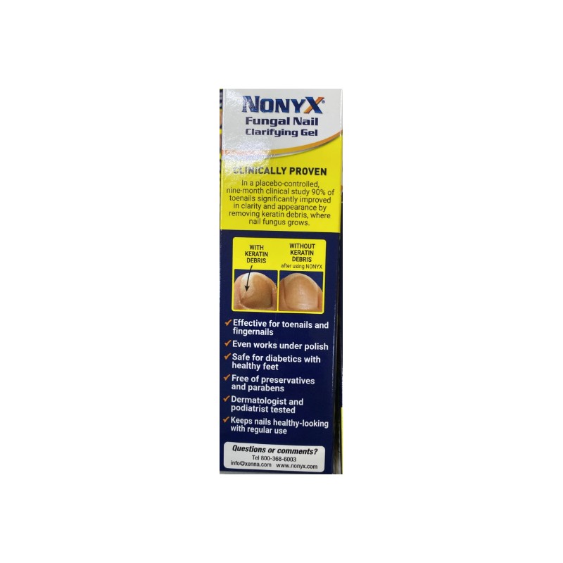 Nonyx Fungal Nail Gel Clarifying by Xenna 4 oz Exp