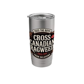 Vintage Cross Canadian Ragweed 2025 Music Band Fans Stainless Steel Insulated Tumbler
