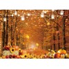 Fall Photography Backdrop Autumn Forest Maple Leaves Photo Background Farm