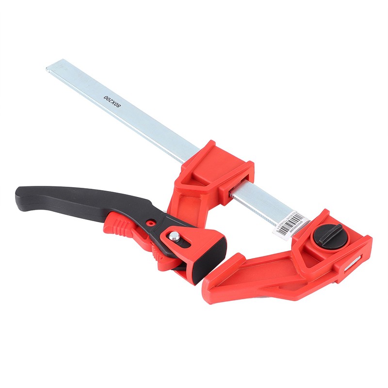 Woodworking Heavy Duty Ratchet F Clamp Adjustable Fixing Bar Clips