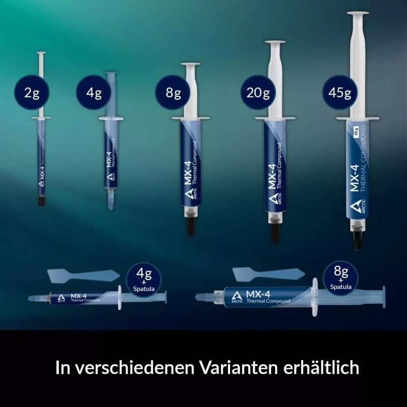 ARCTIC MX-4 4G Thermal Compound (incl. Spatula 4 g)