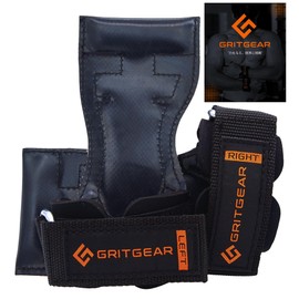 GRITGEAR Power Grip, Physical The Supervision, Muscle Training, Grip Assistance, Pull Up Aid, Anti-Slip, Lat Pull Down, Deadlift