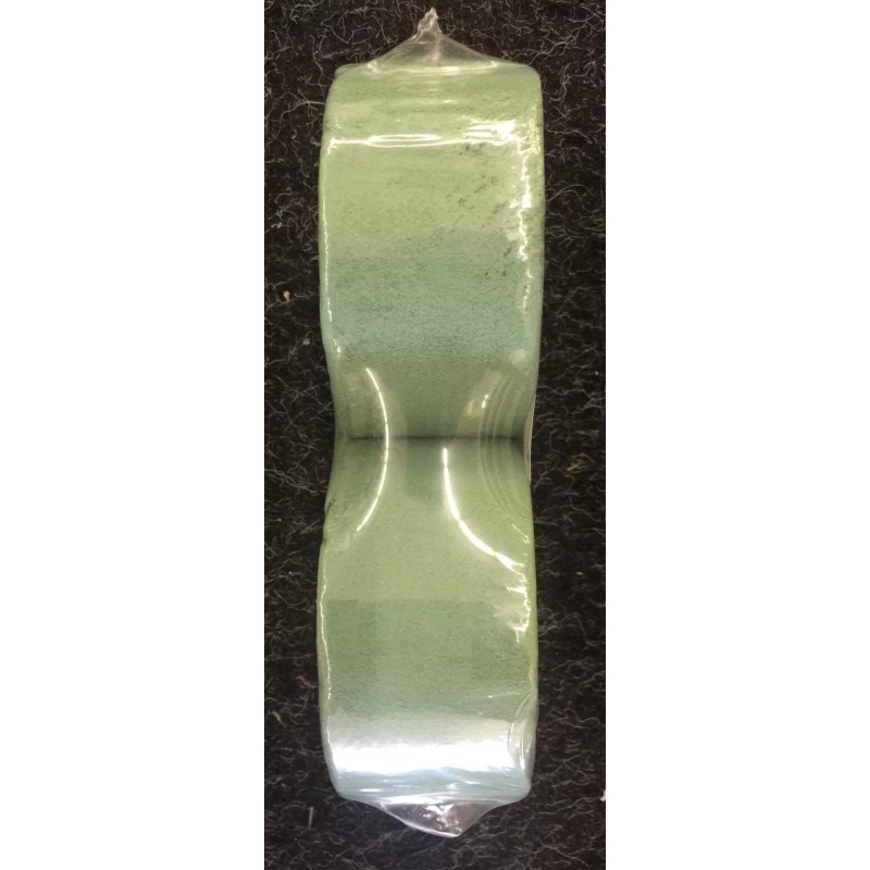 FLORAL SUPPORT GREEN FOAM ARRANGER ROUNDS - NEW (4" W