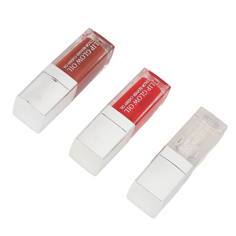 3pcs Plumping Lip Oil Set Long Lasting Hydrating Nourishing Glossy