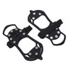 2pcs/set 10 Tooth Crampons Shoe Cover Rustproof Durable Mountaineering Ice
