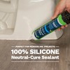 BOSTIK Pure Silicone Clear 10.1oz Silicone Caulk & Sealant for