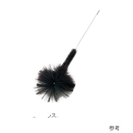 As One Experimental Container Cleaning Brush, For Triangular Flasks, 7.1 x 4.7 x 2.8 inches (180 x 120 x 70 mm), 61-8558-48