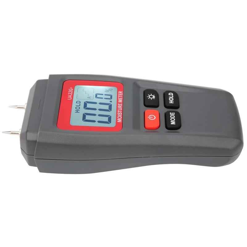 UA22G+ Professional Wood Moisture Meter Portable Timber Humidity Tester Damp