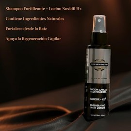 THE SHAVING CO LOCIÓN CON NOXIDIL H2 - Regeneración Capilar para Crecimiento de Cabello. Unisex. TRATAMIENTO CAPILAR DE PRIMERA GENERACIÓN - Soluciona