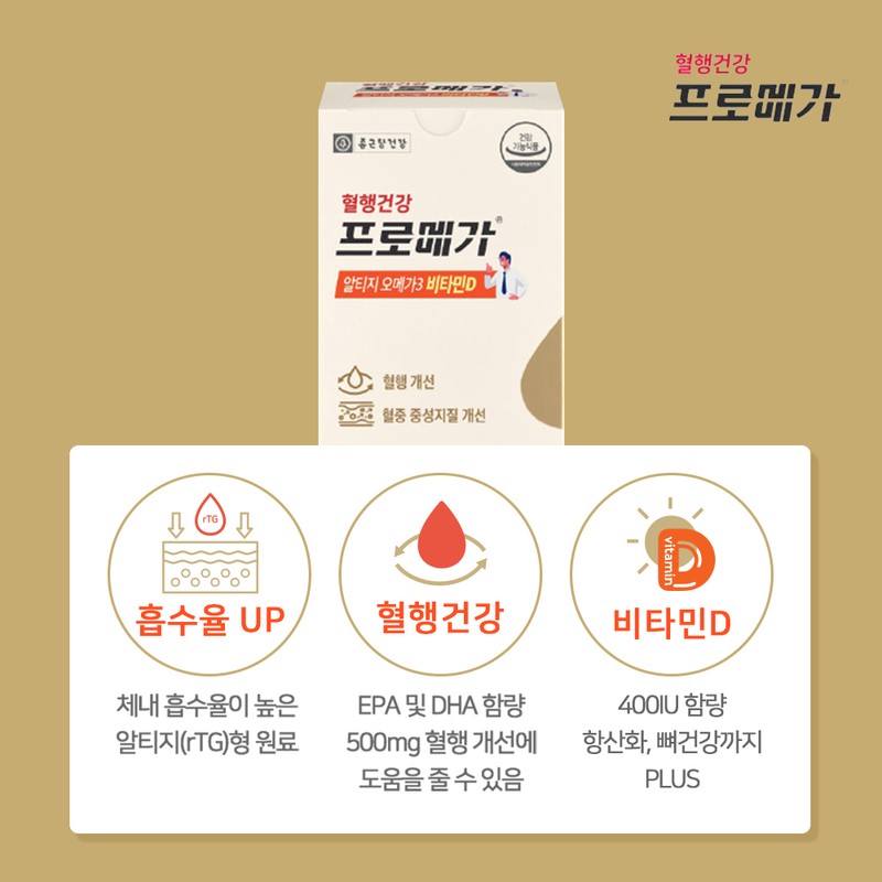 Promega Chong Kun Dang Health Promega Altige Omega 3 6