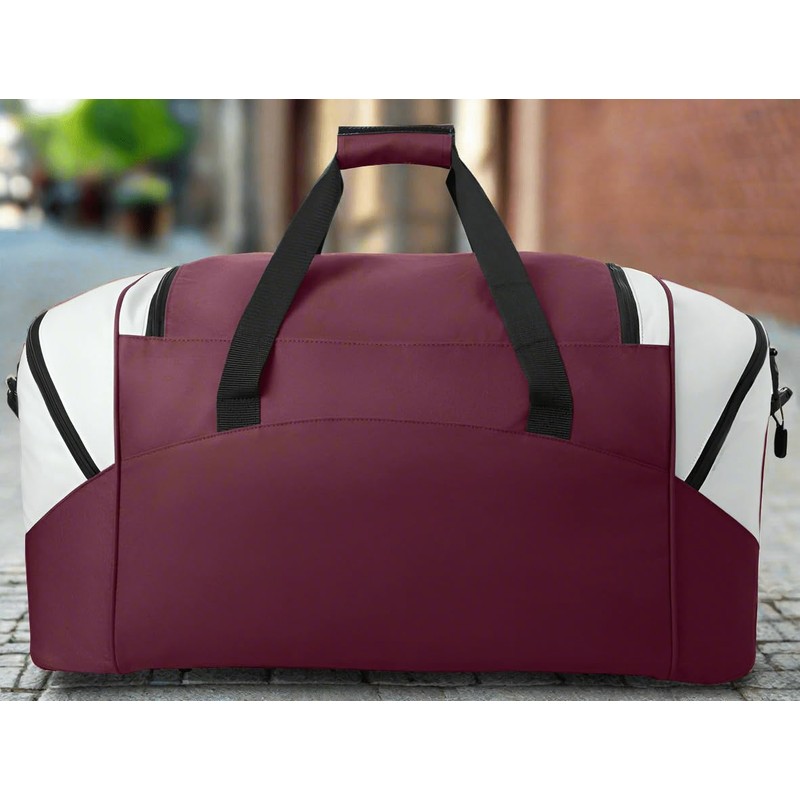 Large Virginia Tech Duffel Bag - Deluxe VT Hokies Duffle