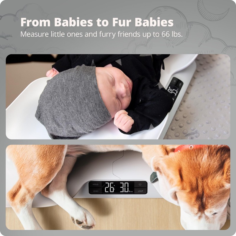 Greater Goods Baby Scale for Weighing Newborns – Digital Infant