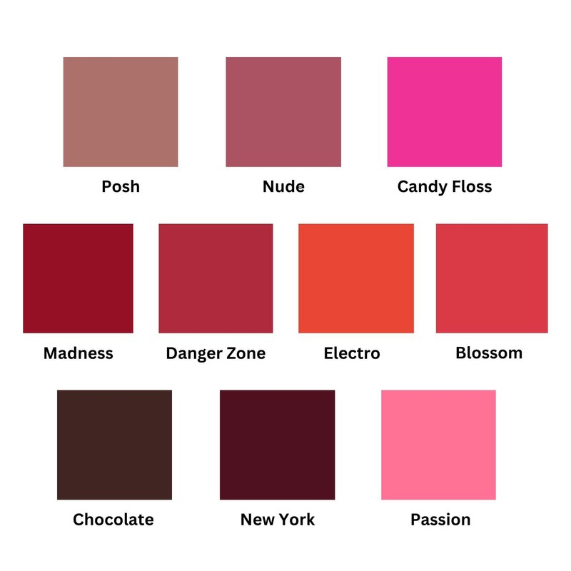 Mellow Cosmetics - Creamy Matte Lipstick - Danger Zone