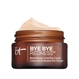 IT Cosmetics Bye Bye Redness, Transforming Porcelain Beige - Neutralizing Color-Correcting Cream - Reduces Redness - Long-Wearing Coverage - With Hydrolyzed Collagen - 0.37 fl oz
