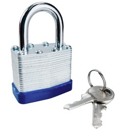 SAFEGUARD 30mm/1.18" High-Security Short Shank Laminated Padlock with Hardened Shackle and Copper Lock Cylinder