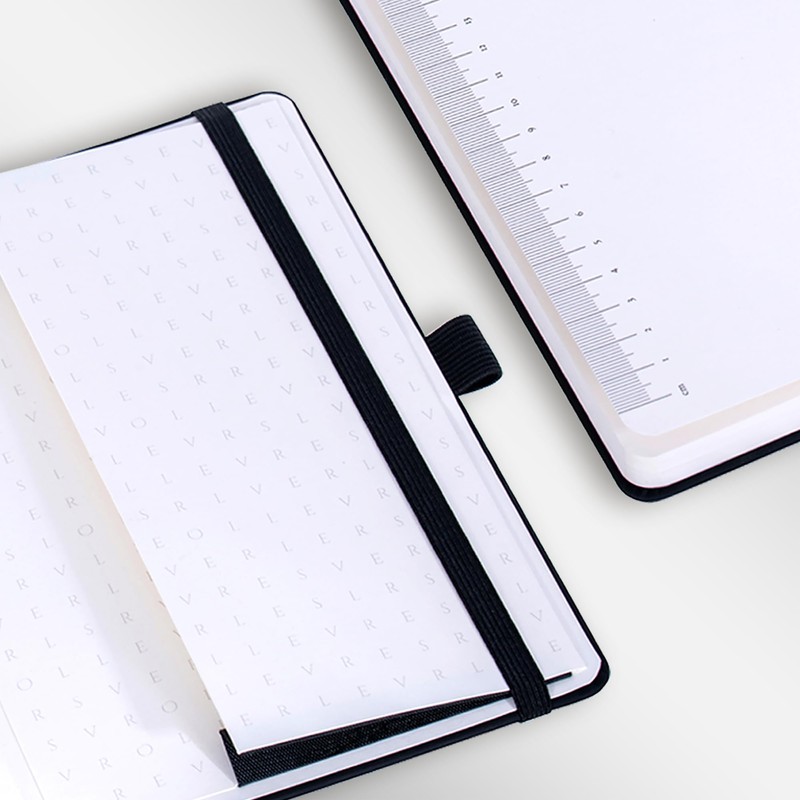 OLLEVRES Notebook A4 Squared - Premium Paper 120 g/m² -
